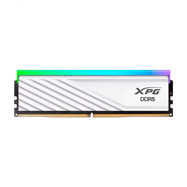 Memoria RAM DDR5 ADATA XPG 16GB 6000MHz Lancer Blade RGB White CL48  AMD Expo / INTEL XMP