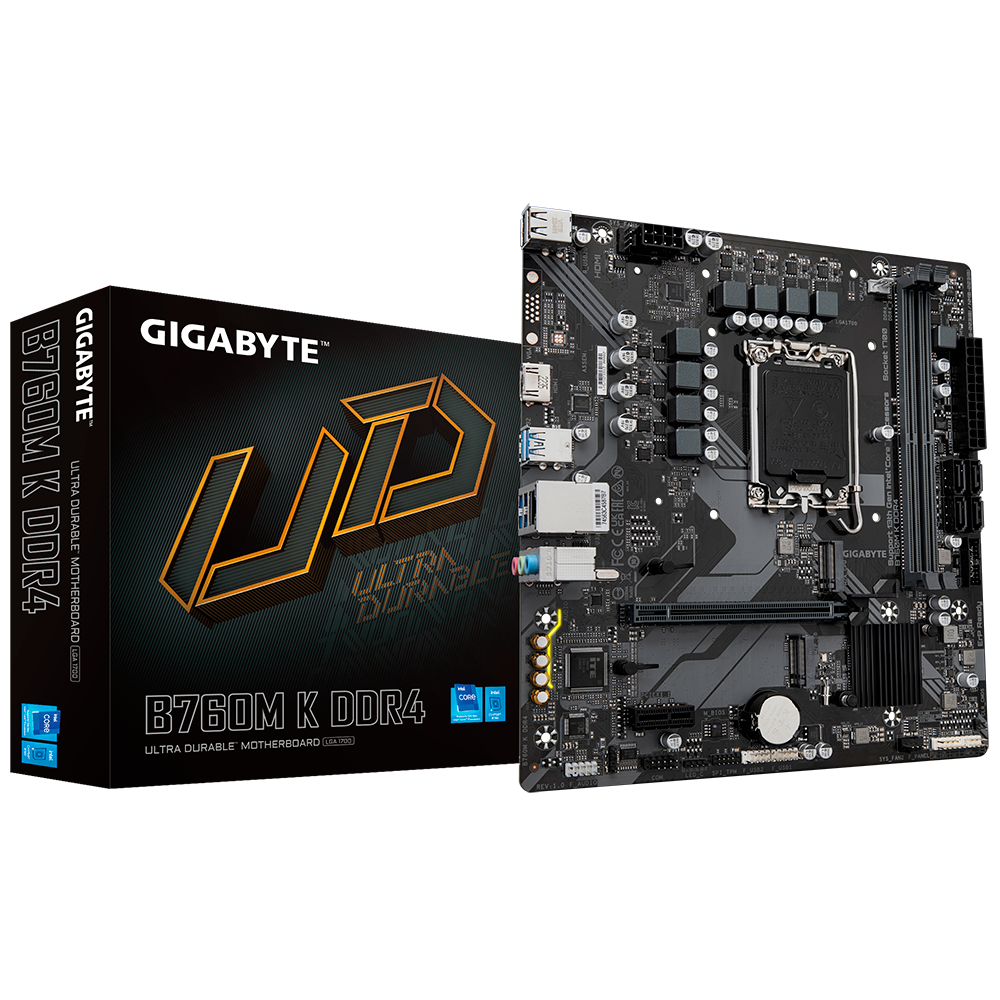 MOTHER GIGABYTE B760M K DDR4 - LGA1700