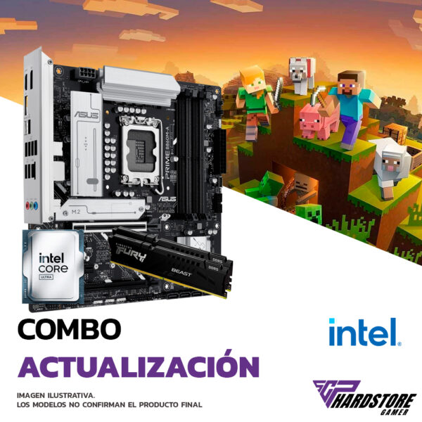 Combo Actualización SCP (LGA1851) Core Ultra 5 225F B860M 16GB 2x8 4800 MHz Hyper 212 ARGB - INTEL