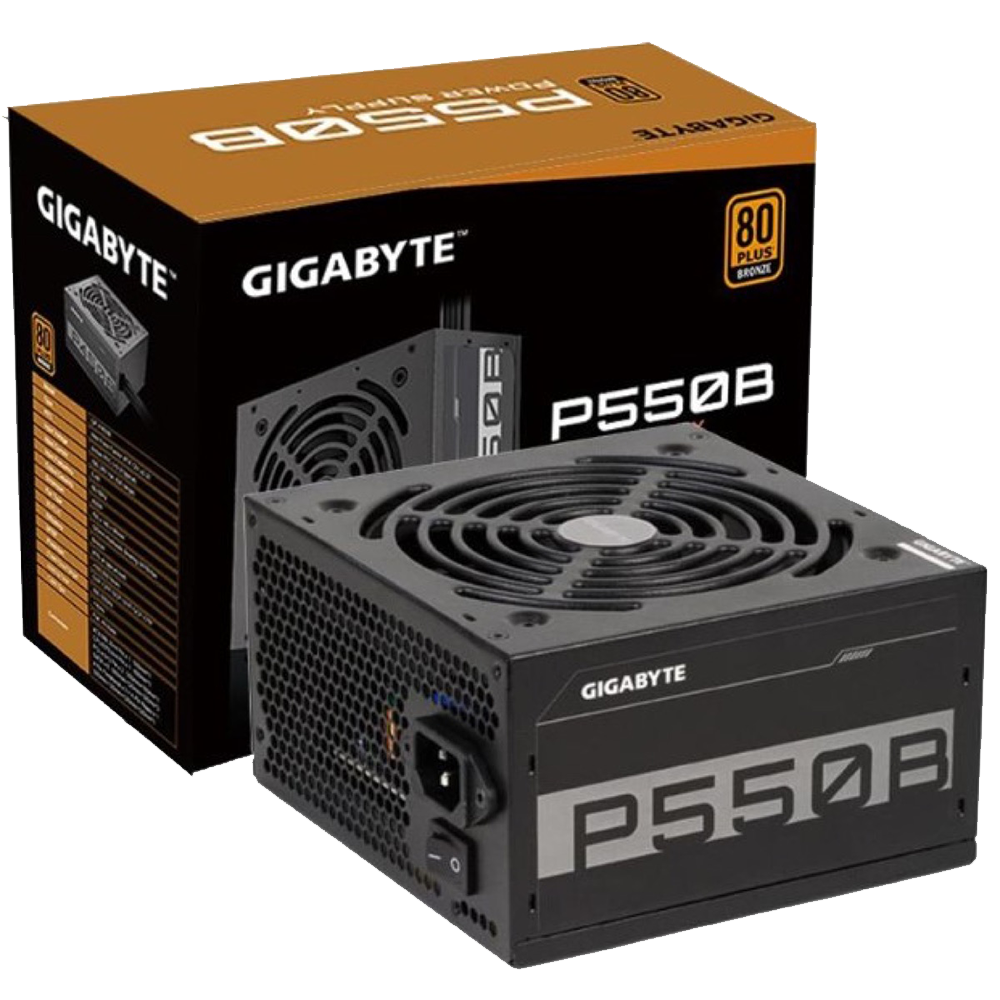 FUENTE GAMER GIGABYTE 550W 80 PLUS