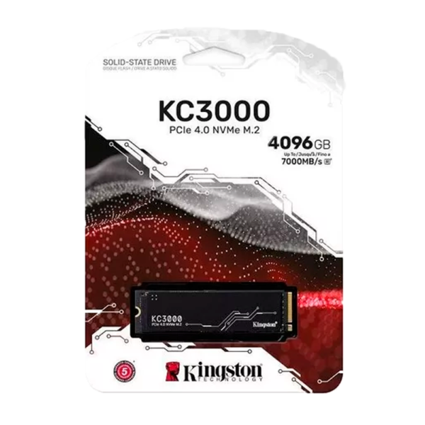 DISCO SSD M.2 KINGSTON 4TB NVME KC3000 G4