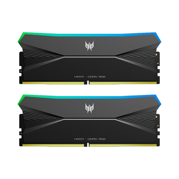 Memoria RAM DDR5 ACER PREDATOR 32GB 2X16GB 6800 MHz Hera RGB Black CL32  AMD Expo / INTEL XMP