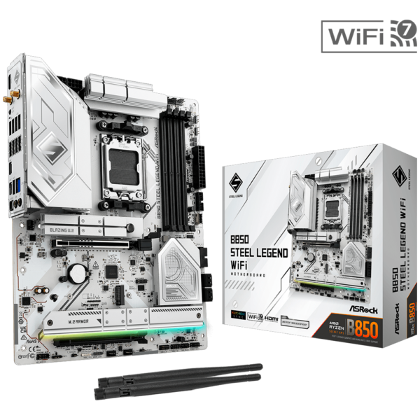 Mother ASRock B850 Steel Legend WIFI DDR5 - AM5