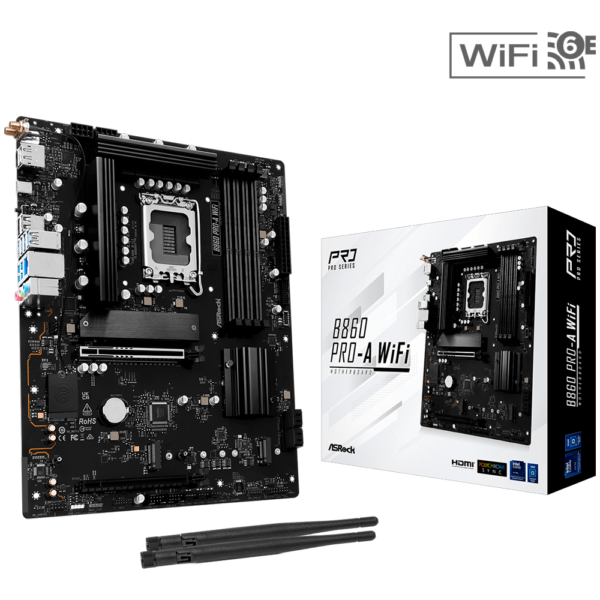 Mother ASRock B860 Pro-A WIFI DDR5 - LGA 1851