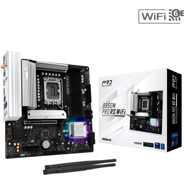 Mother ASRock B860M Pro RS WIFI DDR5 - LGA 1851