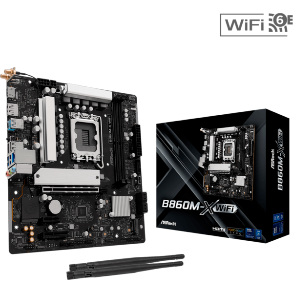 Mother ASRock B860M-X WIFI DDR5 - LGA 1851