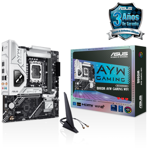 Mother ASUS B860M AYW Gaming WIFI DDR5 - LGA 1851