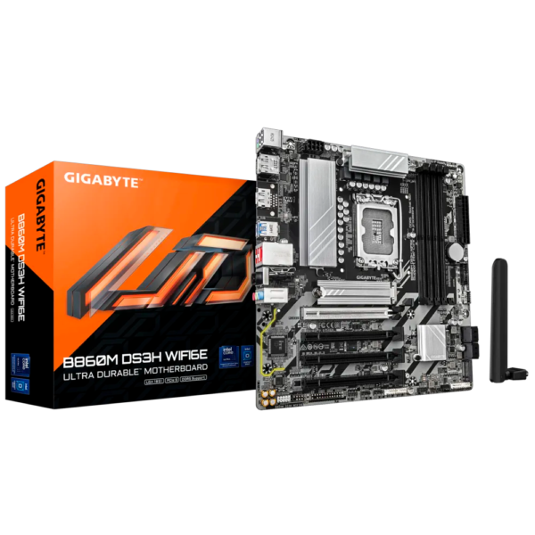 Mother GIGABYTE B860M DS3H WIFI6e DDR5 - LGA 1851