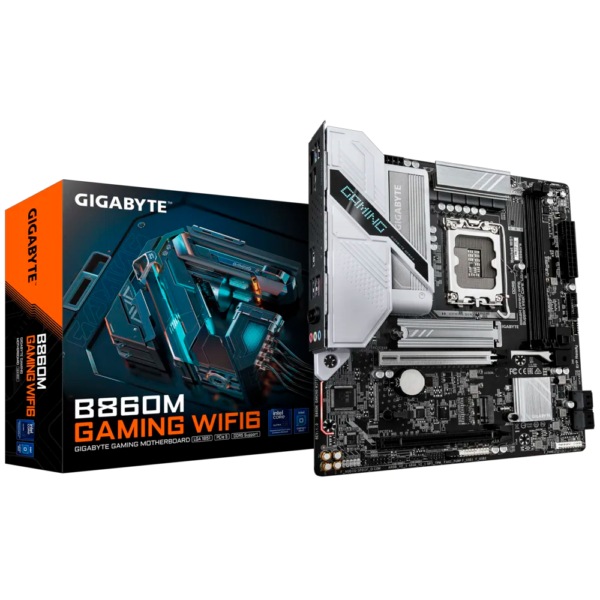 Mother GIGABYTE B860M Gaming WIFI6 DDR5 - LGA 1851