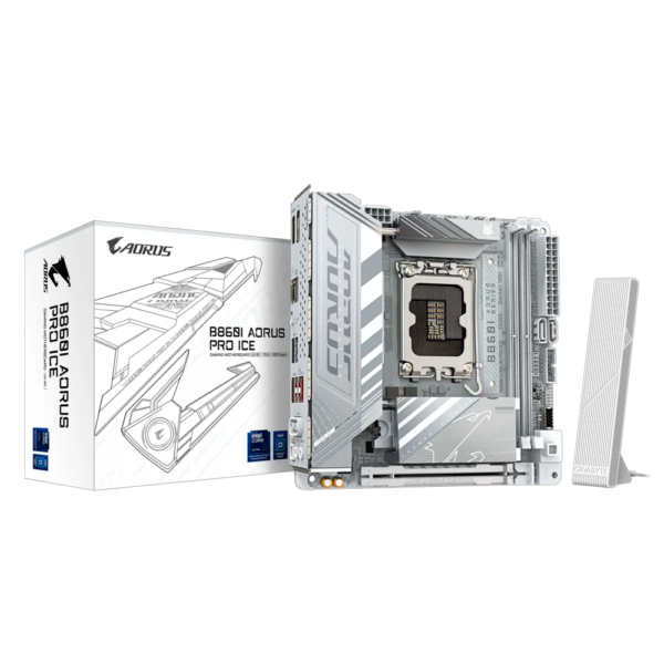 Mother GIGABYTE B860i Aorus Pro Ice DDR5 - LGA 1851