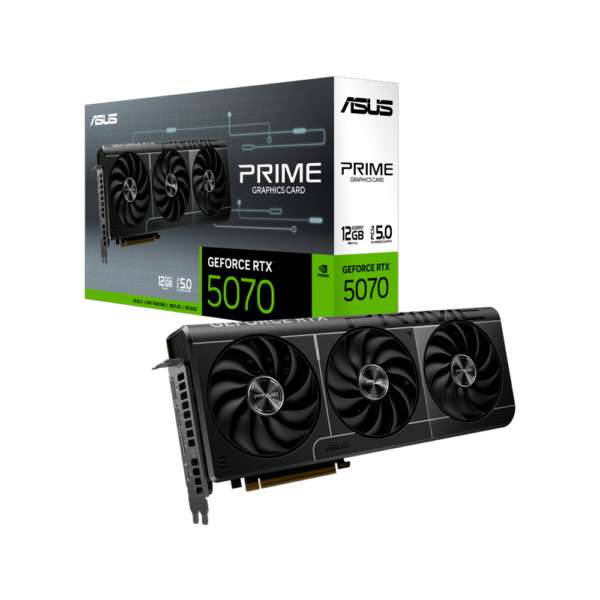 Placa de Video ASUS PRIME GeForce RTX 5070 12GB GDDR7