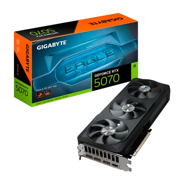 Placa de Video GIGABYTE GeForce RTX 5070 Eagle OC SFF 12GB