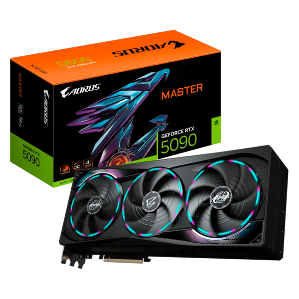 Placa de Video GIGABYTE GeForce RTX 5090 Aorus Master 32GB