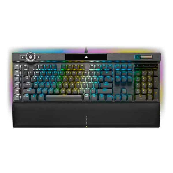 Teclado CORSAIR K100 RGB Mecanico Switch Corsair OPX Black