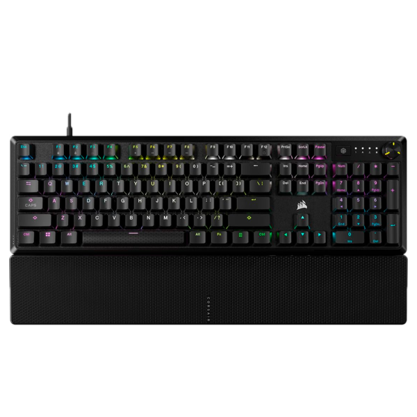 Teclado CORSAIR K70 Core Mecanico Switch MLX Red C/Apoya Muñeca