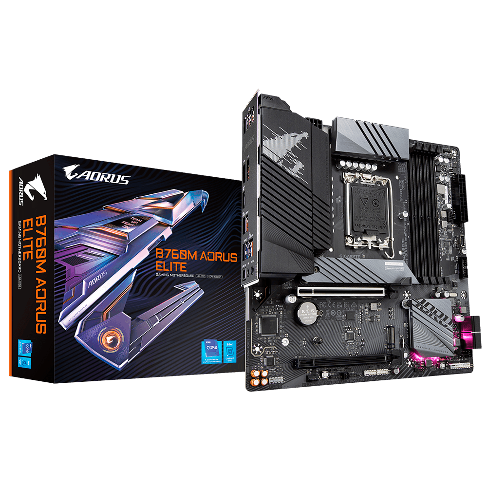 MOTHER GIGABYTE B760M AORUS ELITE DDR5 - LGA1700