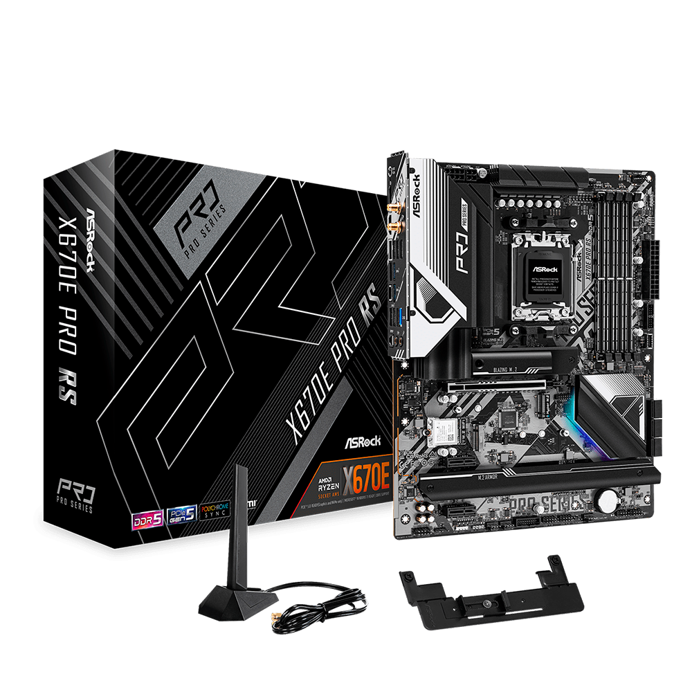 MOTHER ASROCK X670E PRO RS DDR5 - AM5