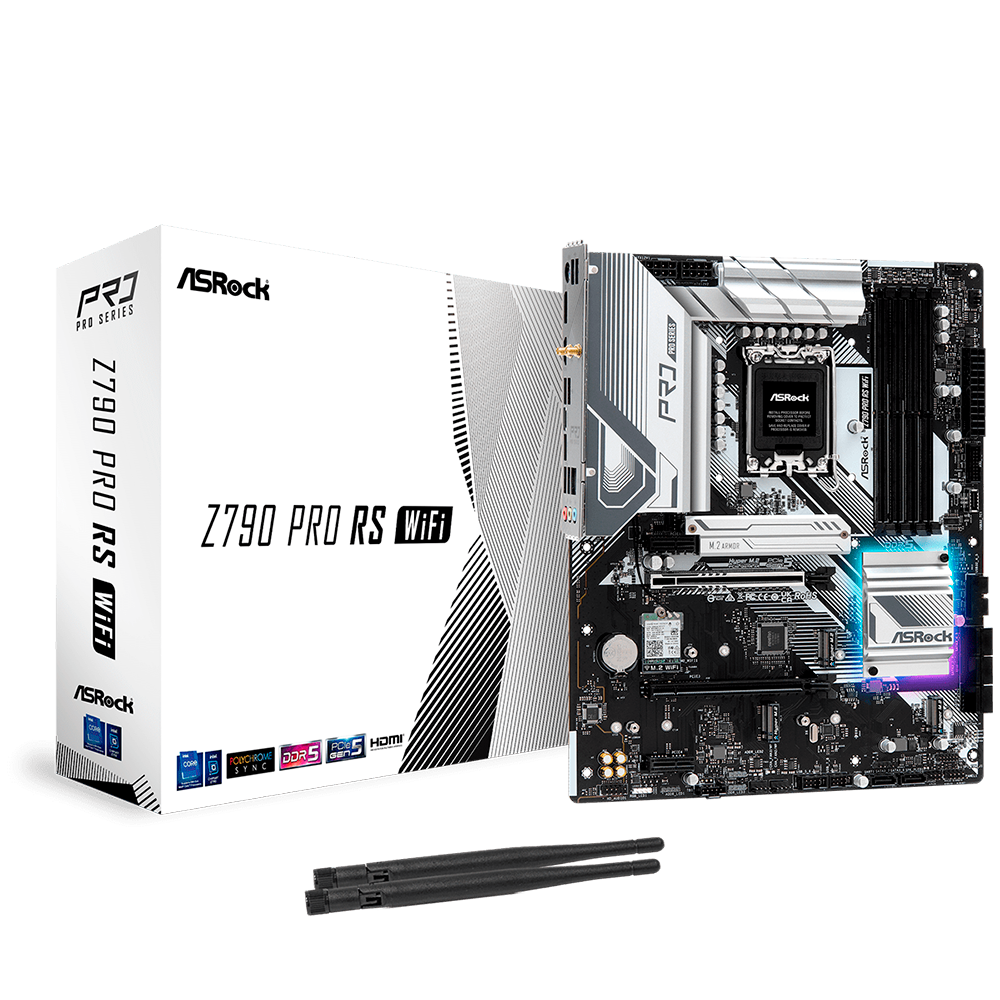 MOTHER ASROCK Z790 PRO RS WIFI DDR5 - LGA1700